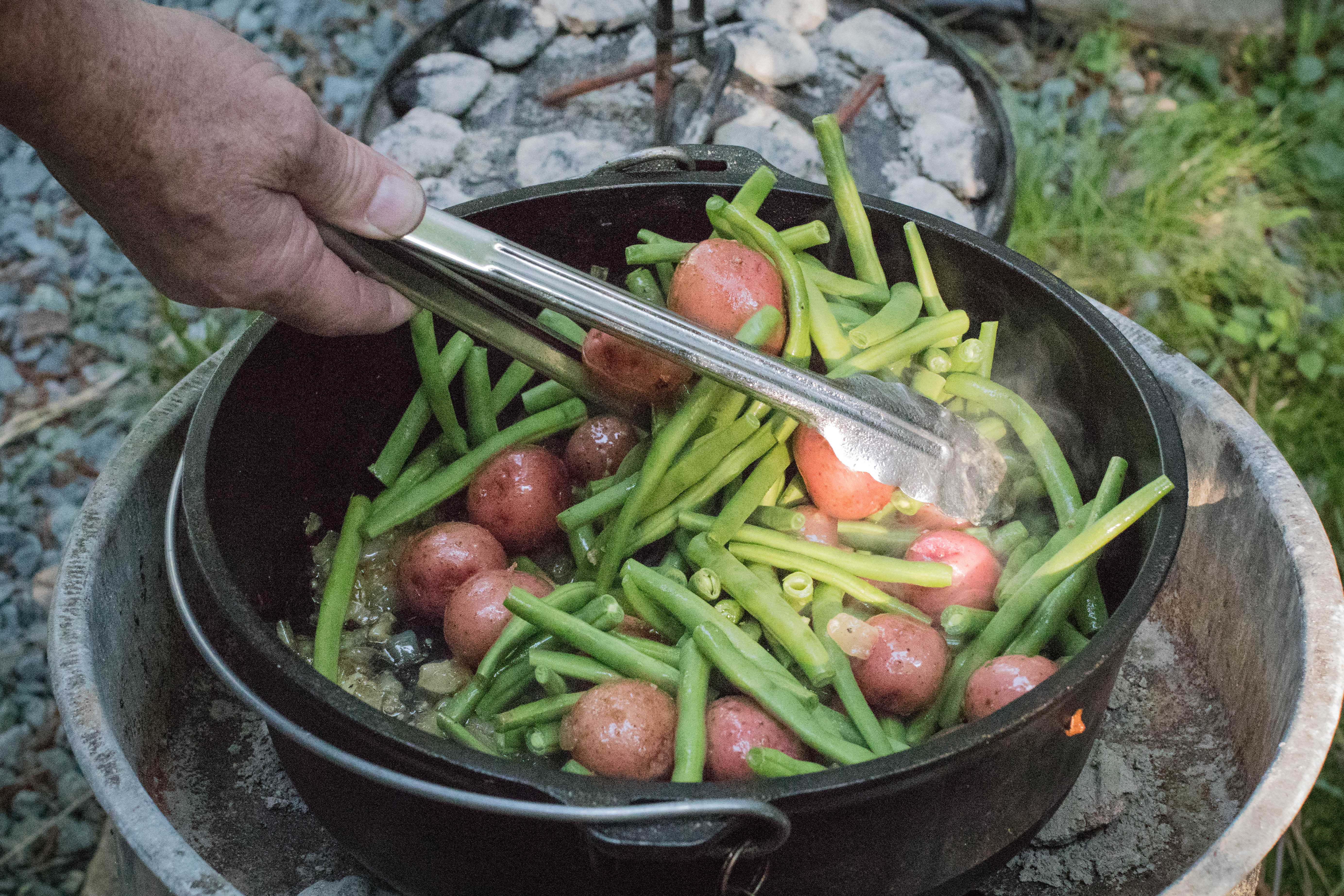 Stir in Fresh Green Beans