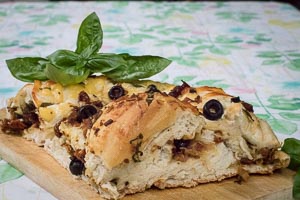 Pan Bianco sliced and ready to eat