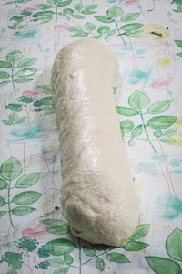 Rolled Up lengthwise