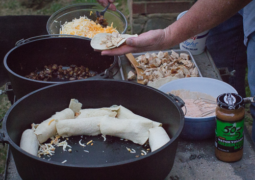 Sour Cream Chicken Enchiladas | Texas Iron Chef