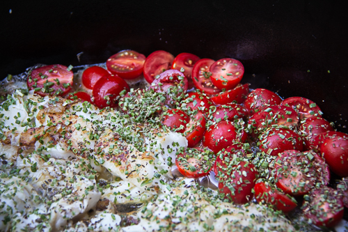 Tomoatoes and Chives_