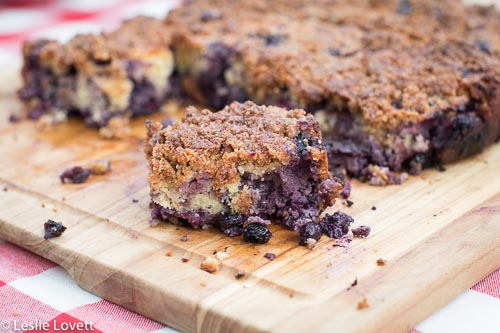 Blueberry Buckle - Low Carb Deliciousness
