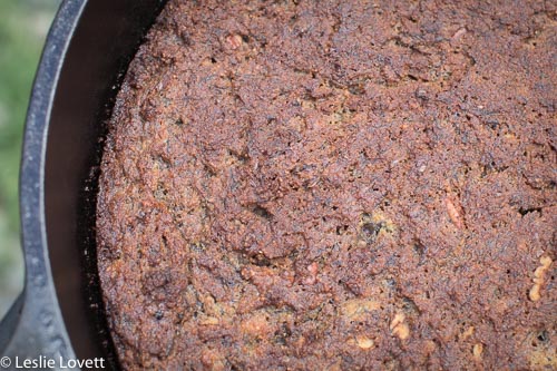 Edges are pulling away from side of oven. _